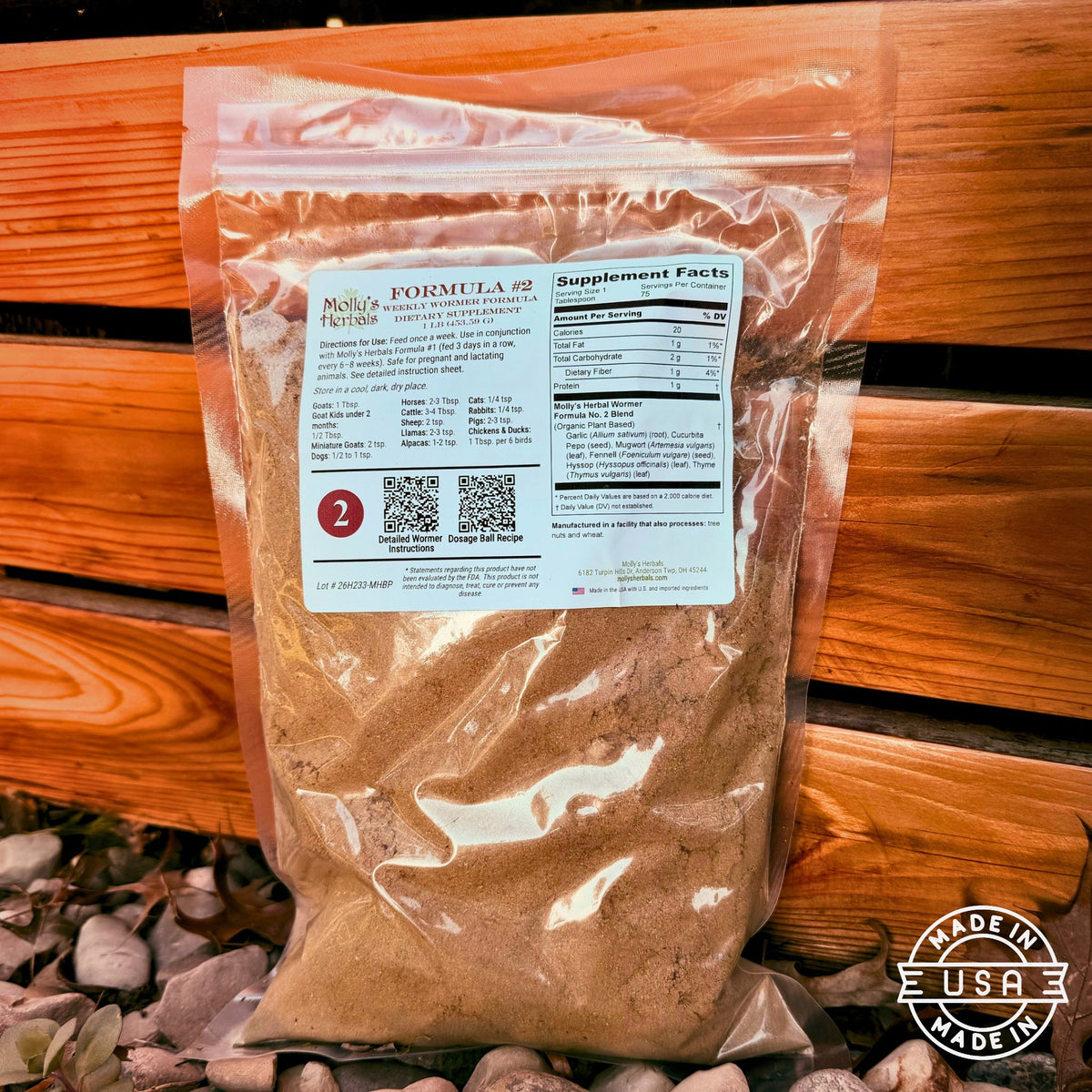 100-Cattle Herbal Wormer Bundle (Subscription) - Molly's Herbals