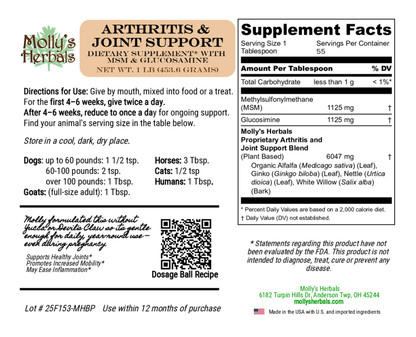 A&J Joint Support - Molly's Herbals