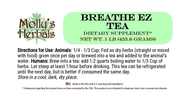 Breathe EZ - Tea - Molly's Herbals