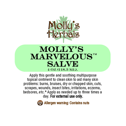 Molly's Marvelous Salve - Molly's Herbals