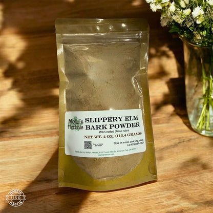Slippery Elm Bark Powder – Dosage Ball Binder & Herbal Mixing Aid - Molly's Herbals