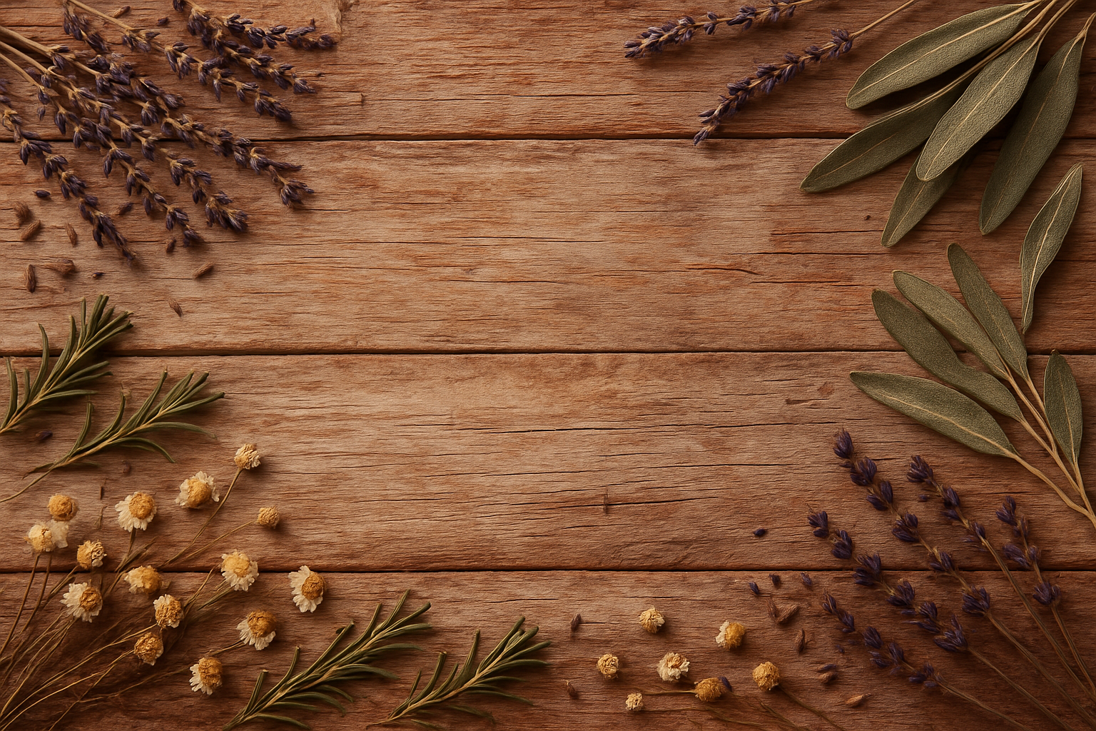 Use a warm, earthy background—ideally featuring an herbal flat lay, a barnwood table, or a cozy homey texture in tones like #EFECEC and #81312f.